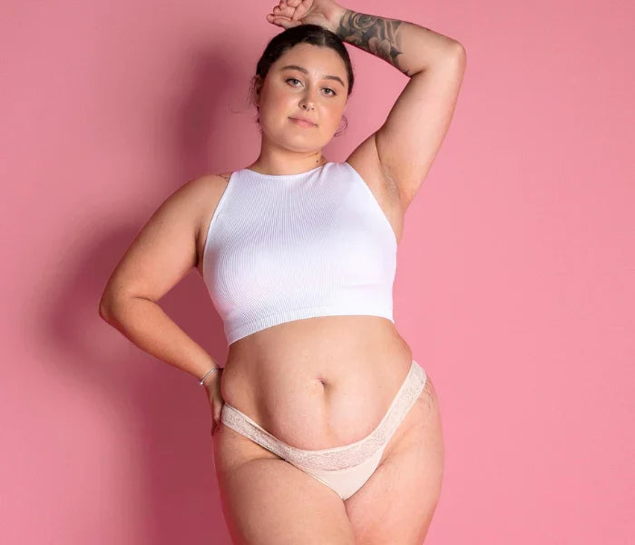Leakproof Underwear G-String - Beige