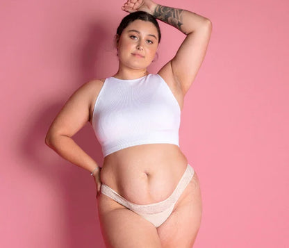 Leakproof Underwear G-String - Beige
