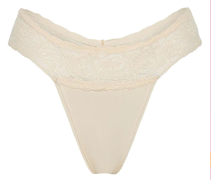 Leakproof Underwear G-String - Beige