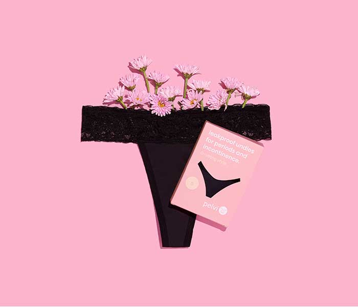 Leakproof Underwear G-String - Black