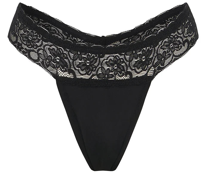 Leakproof Underwear G-String - Black
