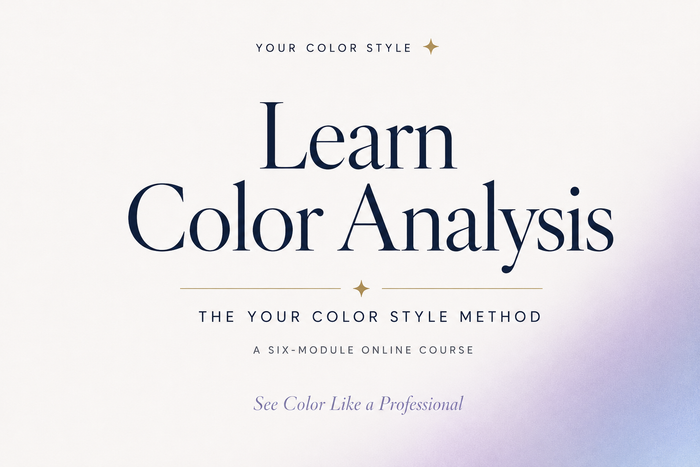 Learn Color Analysis