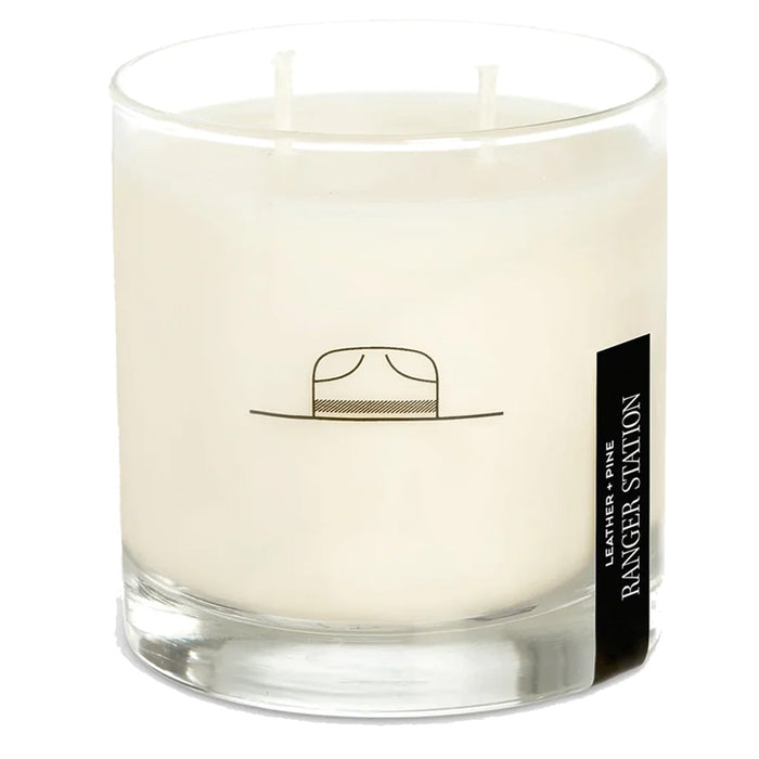 Leather + Pine Candle - Domestic Domestic