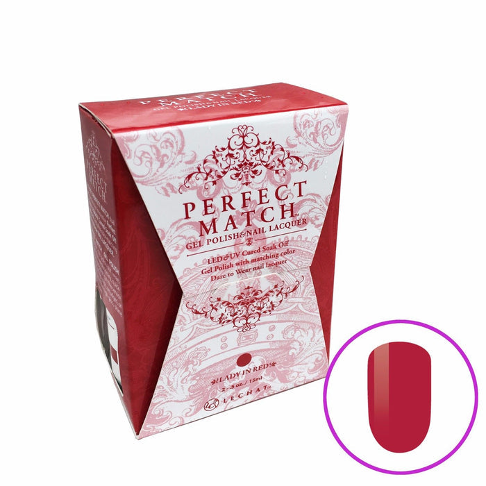 LeChat Perfect Match - Gel+ Matching Nail Polish colors - REDS LUSH Collection