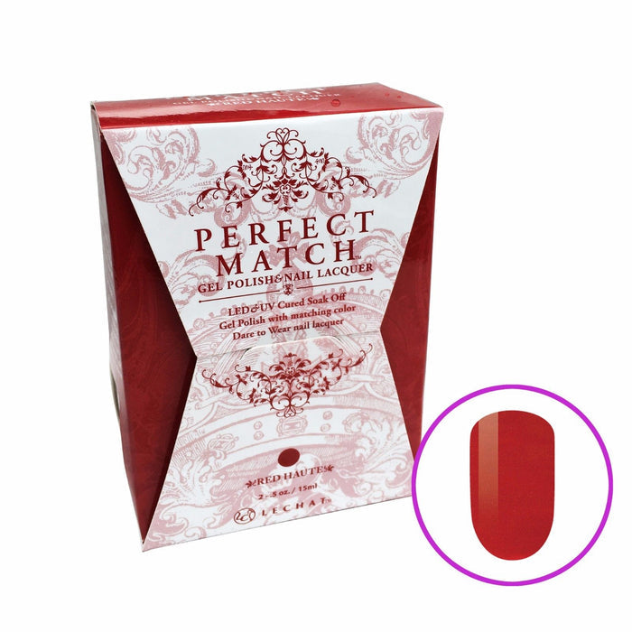 LeChat Perfect Match - Gel+ Matching Nail Polish colors - REDS LUSH Collection