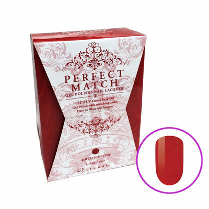 LeChat Perfect Match - Gel+ Matching Nail Polish colors - REDS LUSH Collection