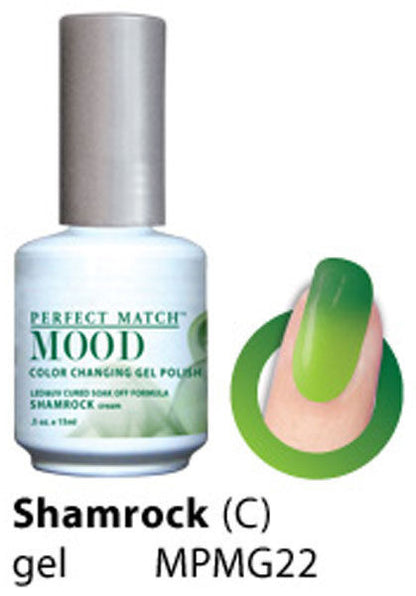LeChat Perfect Match Mood Changing Gel Nail Polish 6 Colors Set (MG19 - MG24)