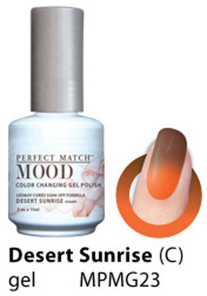 LeChat Perfect Match Mood Changing Gel Nail Polish 6 Colors Set (MG19 - MG24)