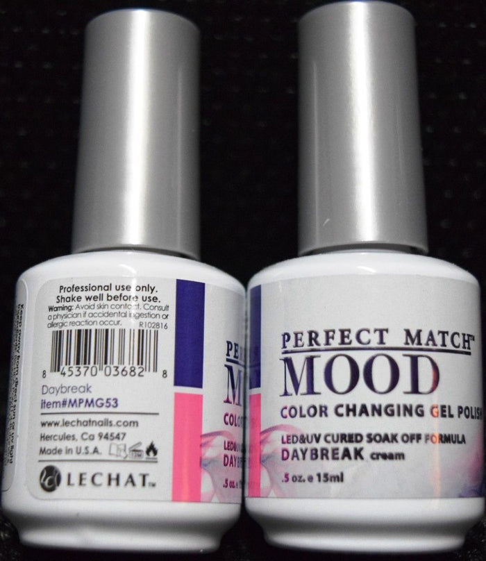 LeChat Soak Off Gel Mood Changing  Colors (#49 - #60) - Choose Your Colors