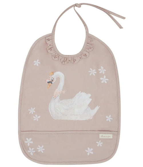 leevje Lätzchen Swan mehrfarbig mit Auffangtasche