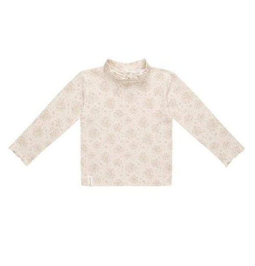 leevje Longsleeve Rose Buds mit Rüschenkragen Größe 74/80