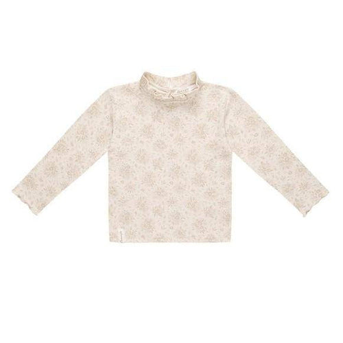 leevje Longsleeve Rose Buds mit Rüschenkragen Größe 98/104
