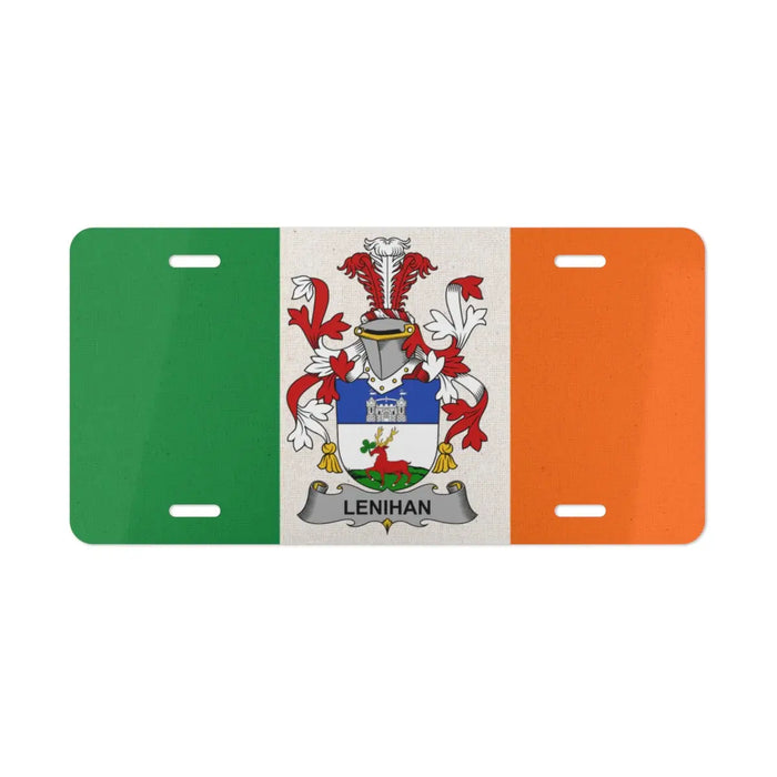 Irish Coat of Arms Custom License Plate