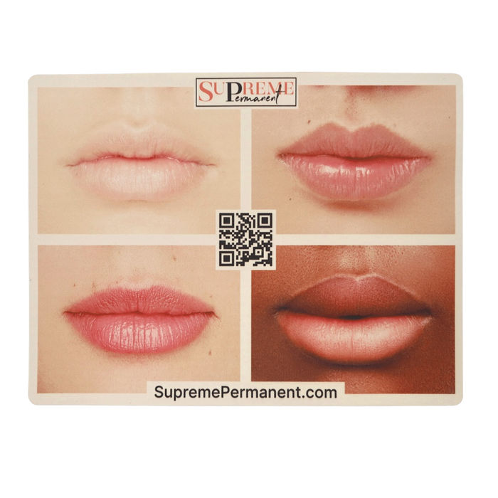 Lips PMU Silicone Practice Skin 2 Pack