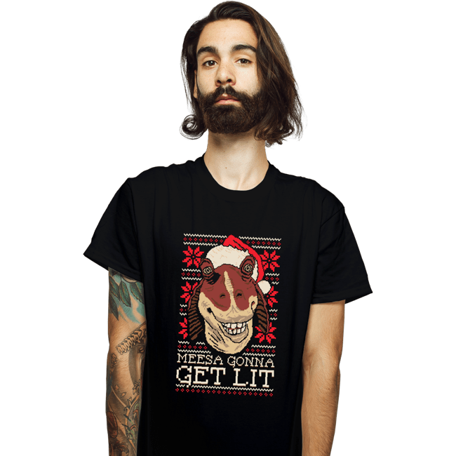Daily_Deal_Shirts T-Shirts, Unisex / Small / Black Lit Christmas