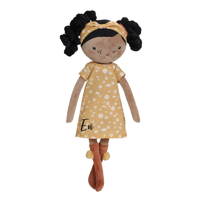 Little Dutch Kuschelpuppe Evi Wild Flowers 35 cm optional personalisierbar