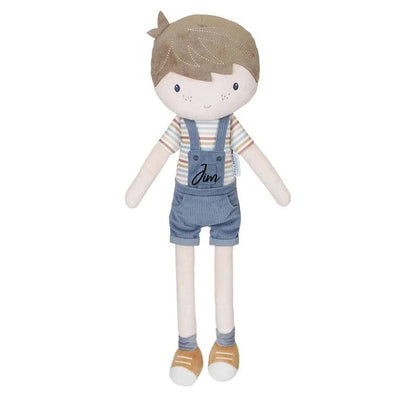 Little Dutch Kuschelpuppe Jim 50 cm optional mit Namen personalisierbar