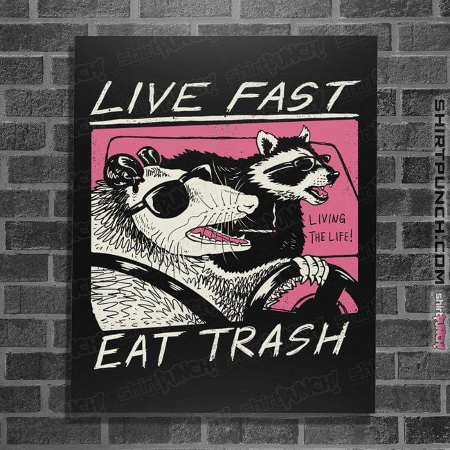 Posters / 4"x6" / Black