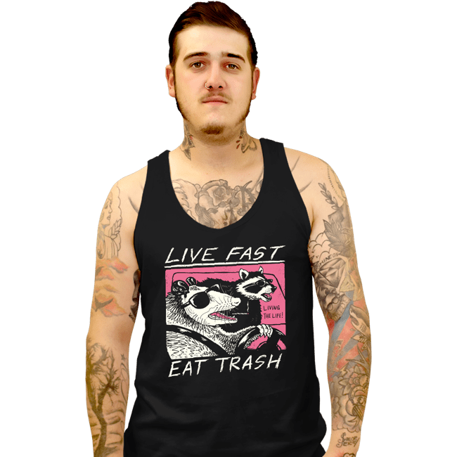 Tank Top, Unisex / Small / Black