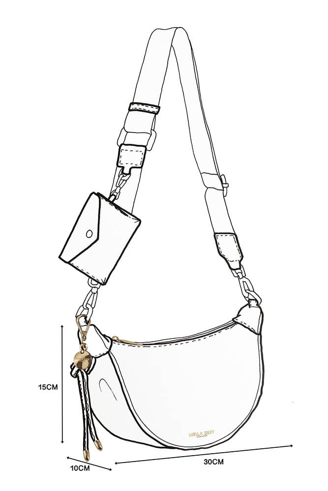 Lolly Raffia Sling Bag