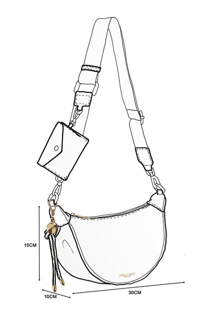Lolly Raffia Sling Bag