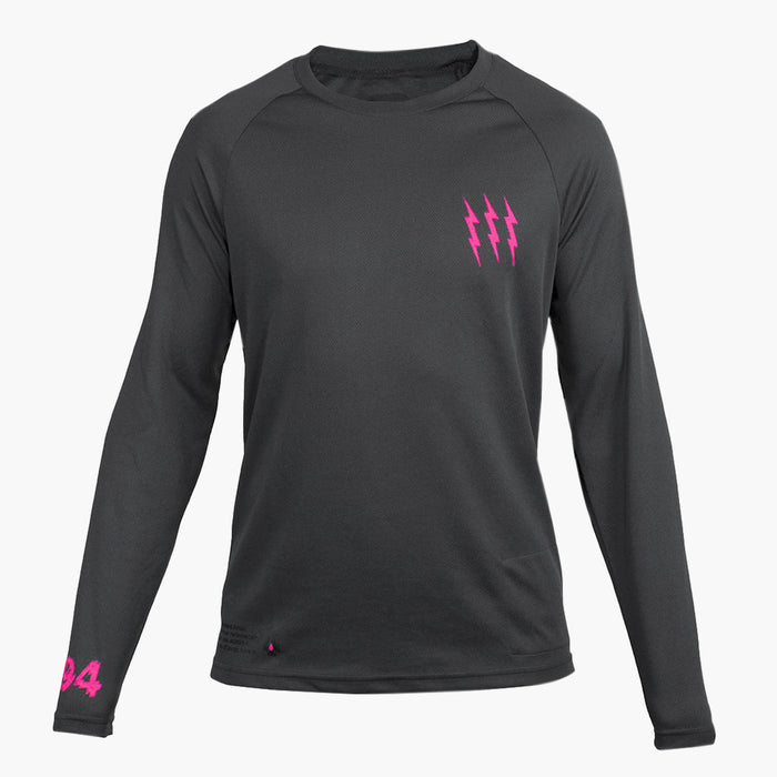 Long Sleeve Riders Jersey - Grey