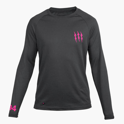 Long Sleeve Riders Jersey - Grey