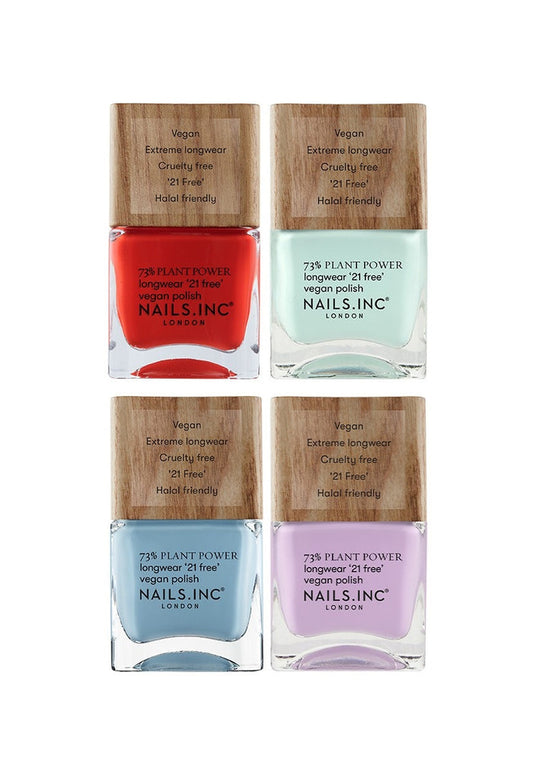 Loud and Proud 4-Piece Plant Power Pride Nail Polish Set