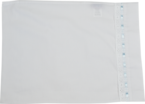 Lullaby Set Blue Ribbon Heirloom Pillow Case