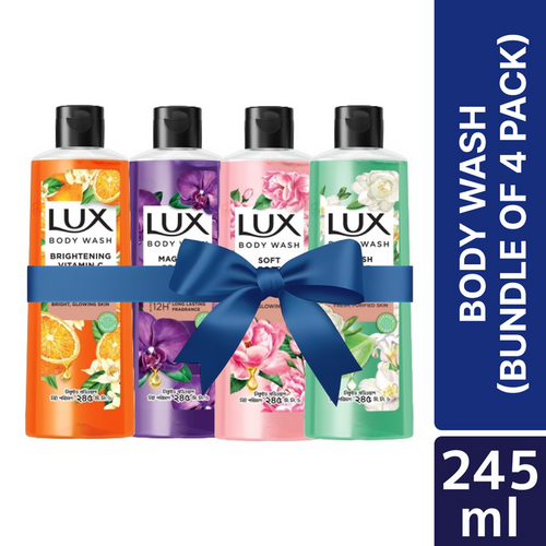 Lux Body Wash 245ml (Bundle of 4)