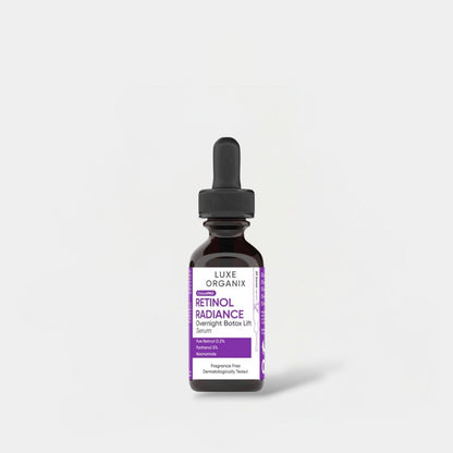 Luxe Organix Clinical Pro Retinol Radiance Serum 30ml سيروم لوكس أورجانيكس كلينيكال برو ريتينول لإشراقة البشرة - Princess Cosmetics Qatar