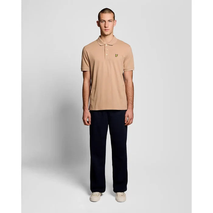 Lyle & Scott Popcorn Jacquard Polo Shirt