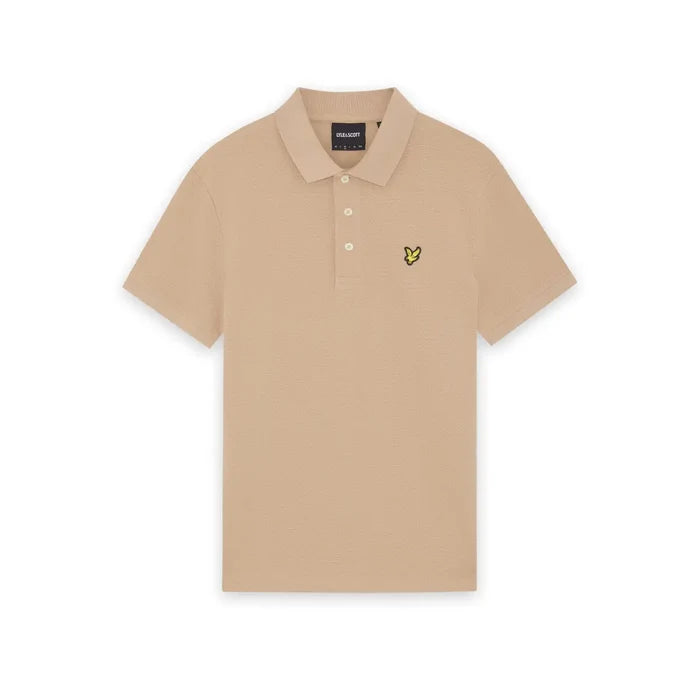 Lyle & Scott Popcorn Jacquard Polo Shirt