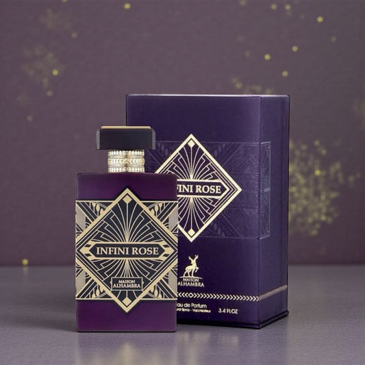 Maison Alhambra Infini Rose 100ml ميزون الحمراء إنفيني روز - Princess Cosmetics Qatar