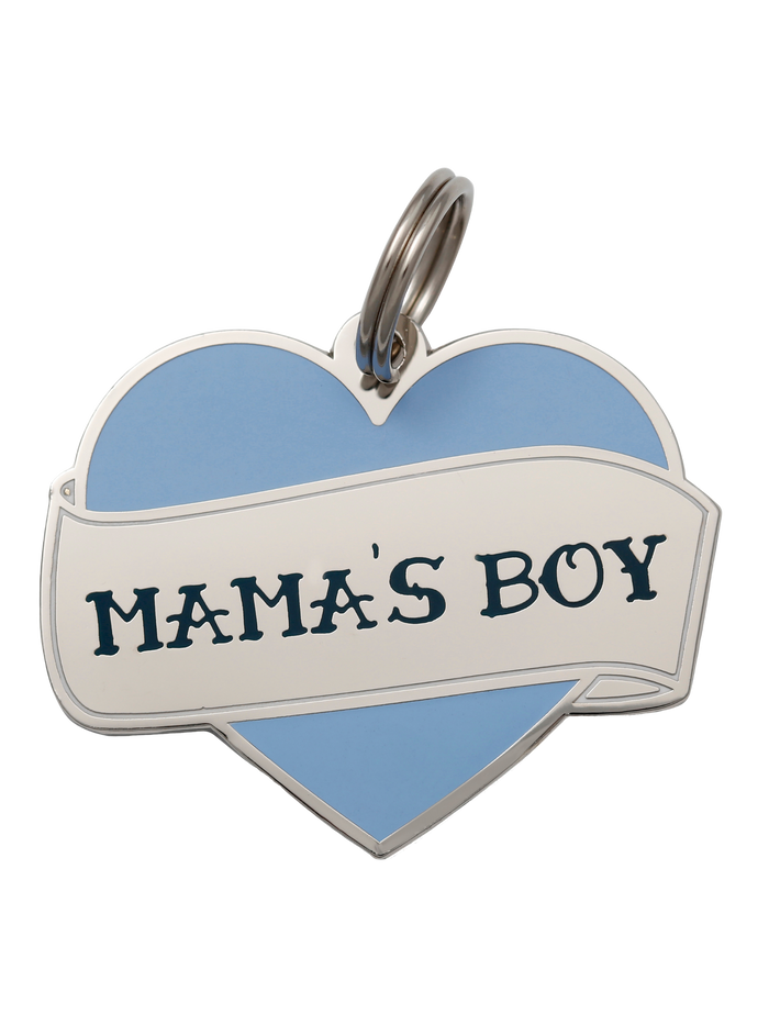 Mama's Boy Pet ID Tag - Dog.Dog.Cat.