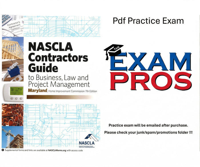 Maryland NASCLA Home Improvement Commission 7th Ed Business and Law