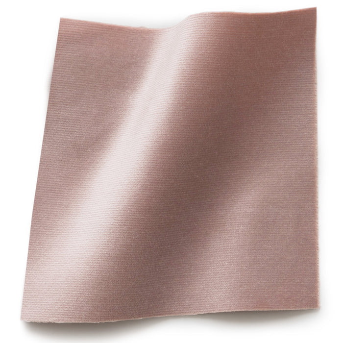 Mauve Velvet soft fabric swatch in muted pink tones, made-to-order with short lead times, crafted in the USA for quality