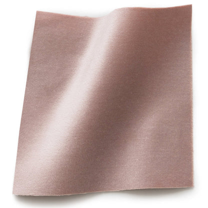 Mauve Velvet soft fabric swatch in muted pink tones, made-to-order with short lead times, crafted in the USA for quality