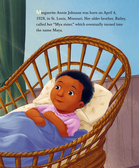 Maya Angelou: A Little Golden Book Biography