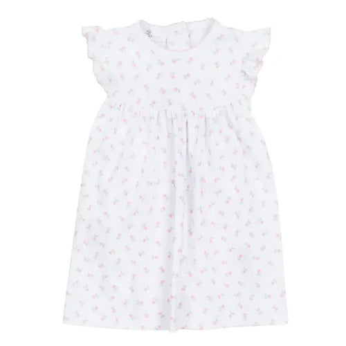 MB Juliette's Classics Printed Flutter Dress w/ Bloomer
