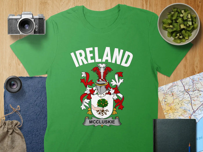 Ireland McCluskie Crest Design T-shirt