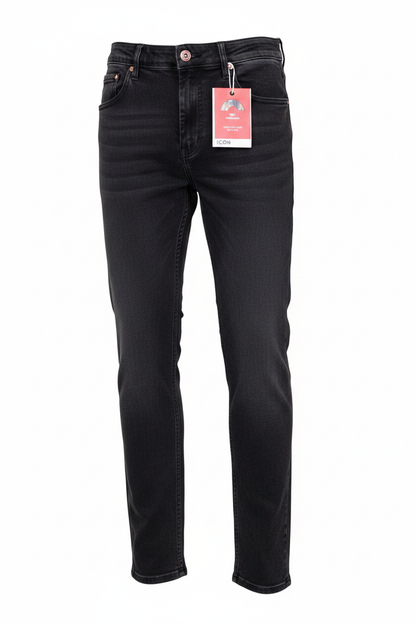 Men's Jeans - Black (Badge)