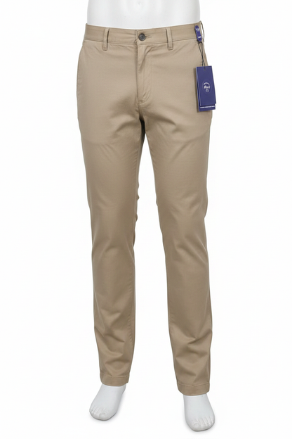 Beige Khaki Pants - Full Length