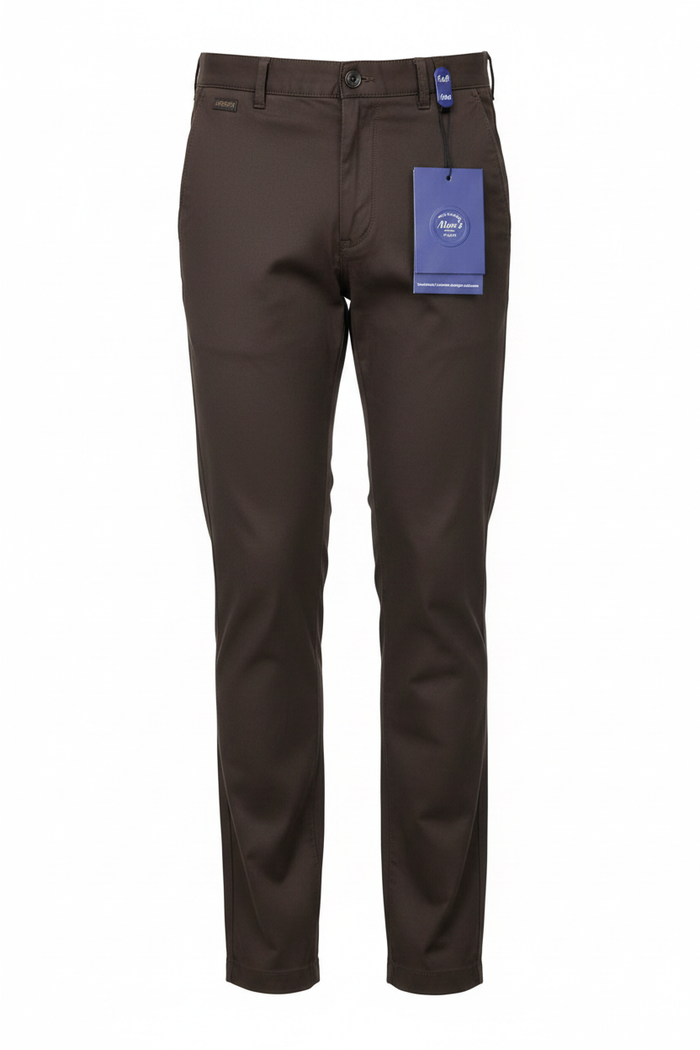 Dark Brown Khaki Pants - Full Length