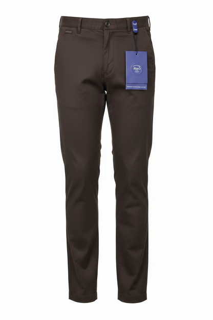 Dark Brown Khaki Pants - Full Length