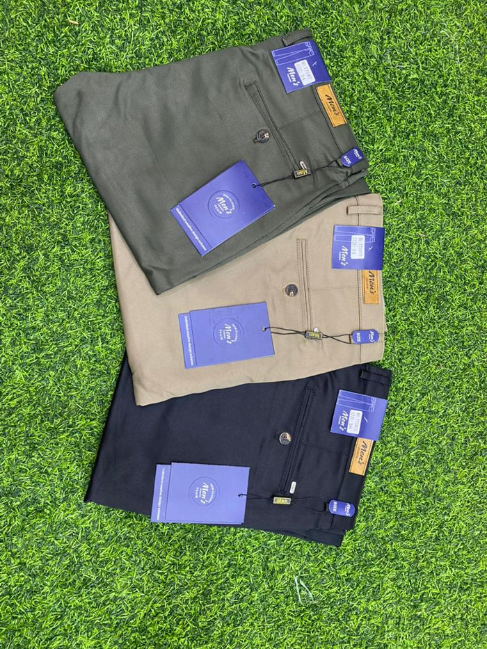 Men's Khaki Pants - Olive Green