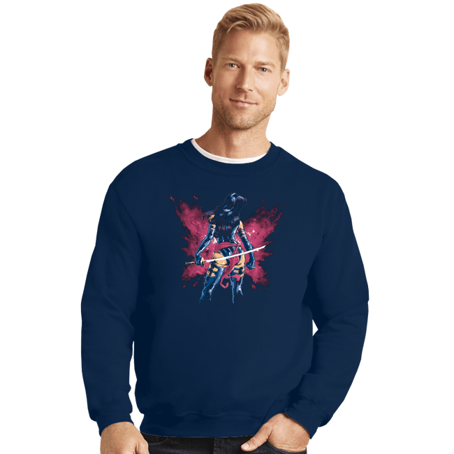 Crewneck Sweater, Unisex / Small / Navy