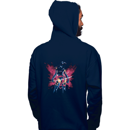 Pullover Hoodies, Unisex / Small / Navy