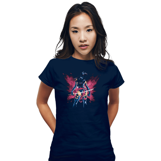 Fitted Shirts, Woman / Small / Navy