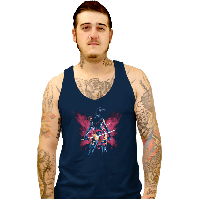 Tank Top, Unisex / Small / Navy